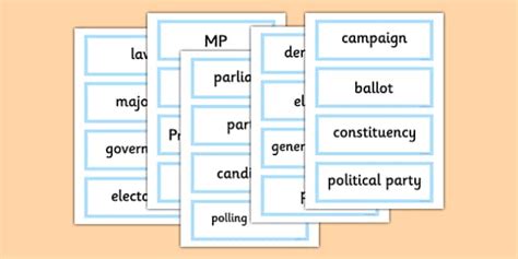 Democracy Vocabulary Words - ESL Politics Resources
