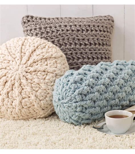 crochet pillow