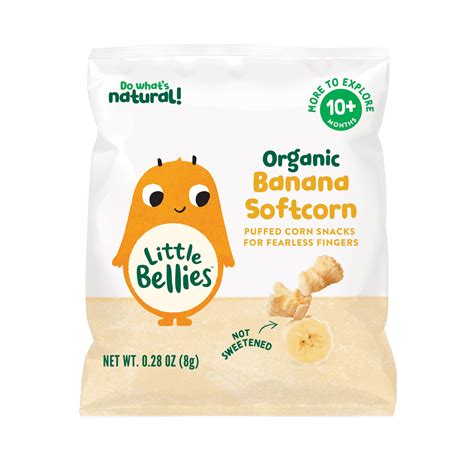 Little Bellies Organic Banana Softcorn Snack, 0.28 Philippines | Ubuy