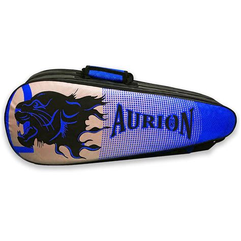 Buy Aurion Badminton Racquet Kit Bag With Multiple Compartments And ...