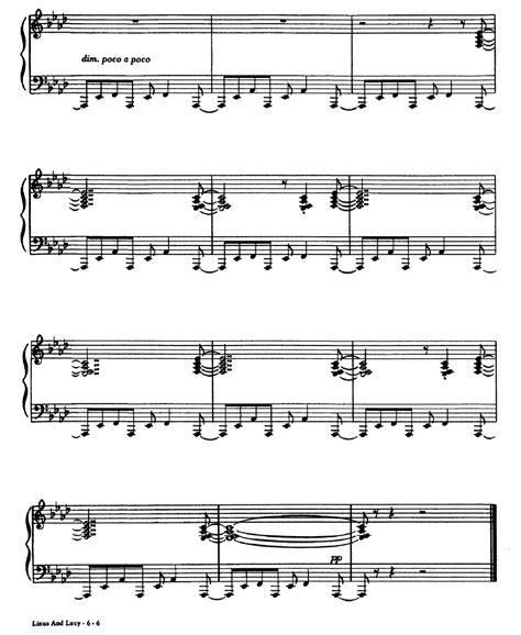 Linus And Lucy (Peanuts Theme) by Vince Guaraldi Sheet Music - Meta-chords