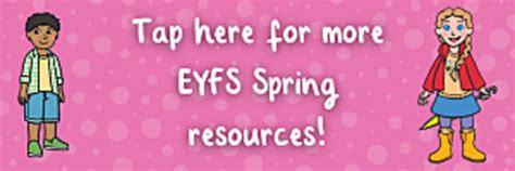 Signs of Spring EYFS 的图像结果