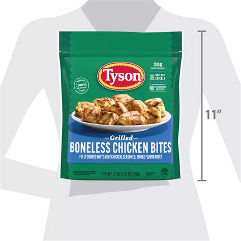 Tyson Grilled Boneless Chicken Bites - Shop Chicken at H-E-B