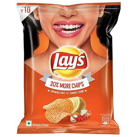 Lays Hot and Sweet Chilli Potato Chips, 25g: Amazon.in: Amazon Pantry