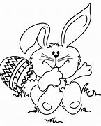 Image result for Easter Bunny Coloring Pages