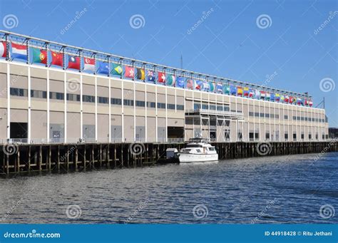 Seaport World Trade Center in Boston Editorial Stock Photo - Image of ...
