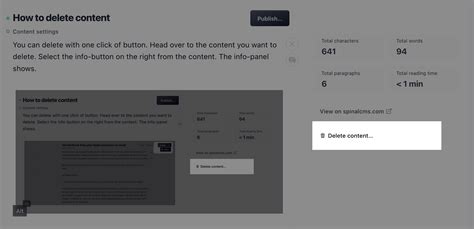 Remove Content 的图像结果