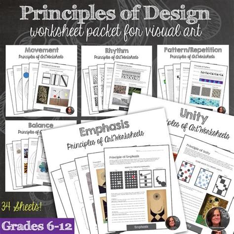 Image result for Design Principles of Art Worksheet