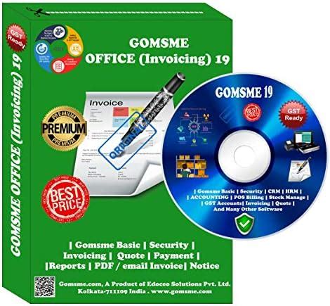 GOMSME OFFICE Invoicing / Quote / 19 (GST/TAX And Non TAX) Invoicing ...