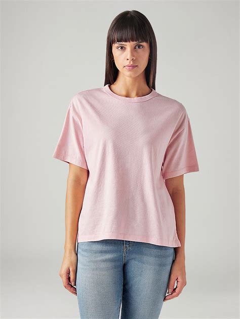 Women's Solid Relaxed Fit T-Shirt – Levis India Store