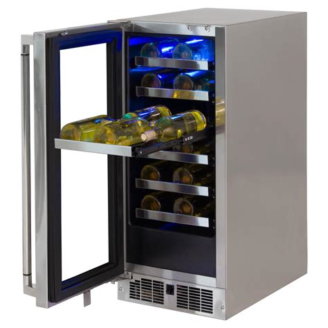Out Of This World Under Counter Wine Cooler 15 Inches Wide Island With ...