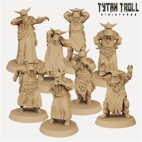 Knights of Ni (Monty Python) - 3D Printed Miniatures — Empire of Minis