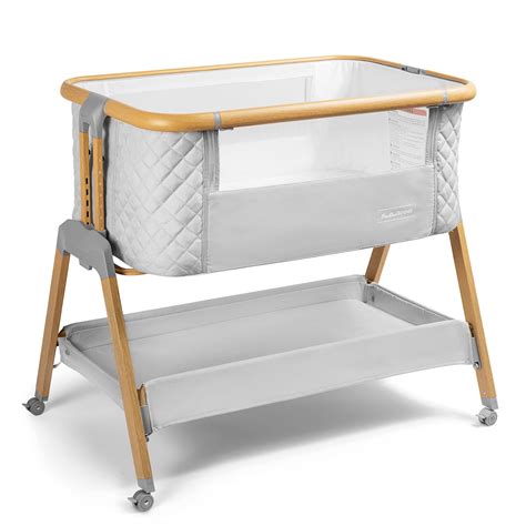Amazon.com: 3 in 1 Baby Bassinet with Wheels, Portable Bedside Sleeper ...