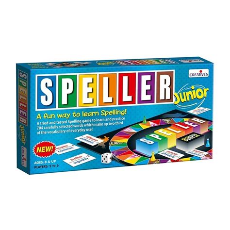 Creative's Speller Junior -New| Board Games| Fun Board Game for Kids ...
