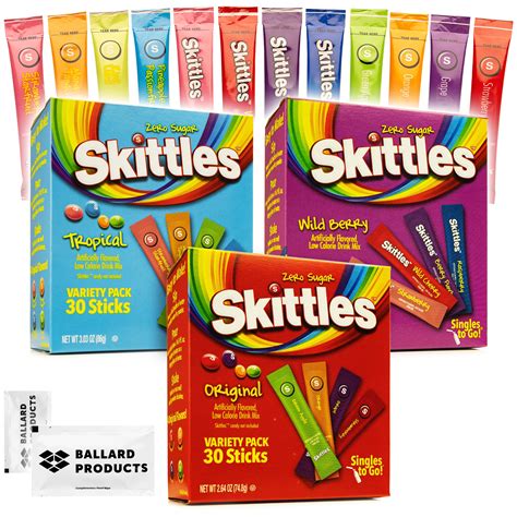 Skittles Water Flavor Packets Ingredients at Jordan Old blog