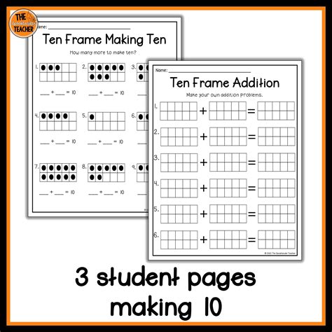 Using Ten Frames to Complete Addition Problems 的图像结果
