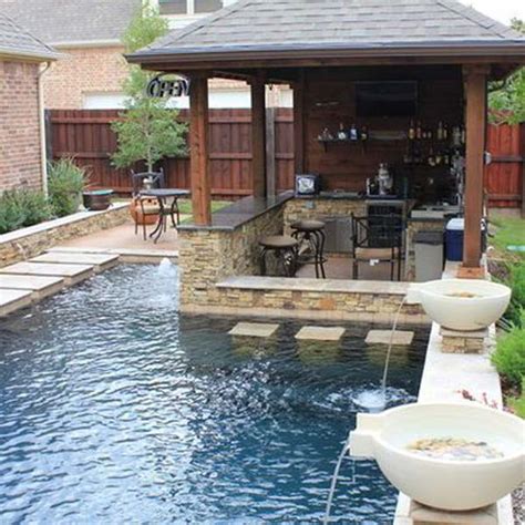 Image result for Small Backyard Pool Installation