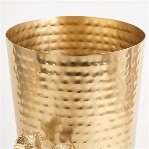 Buy Splendid Brass Hammered Vase from Home Centre at just INR 3999.0