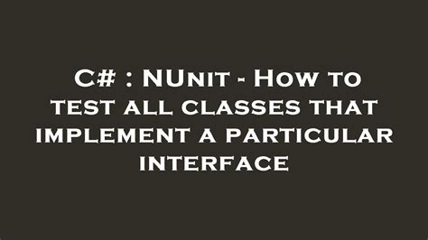 Image result for NUnit Training