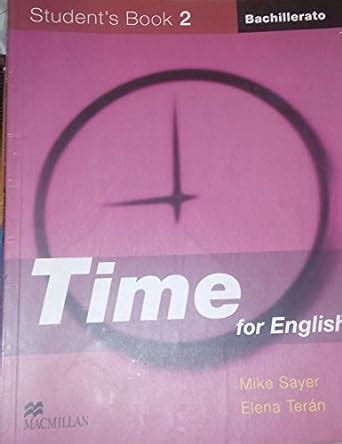 Buy Time for English 2 Student's Book Castilian Book Online at Low ...