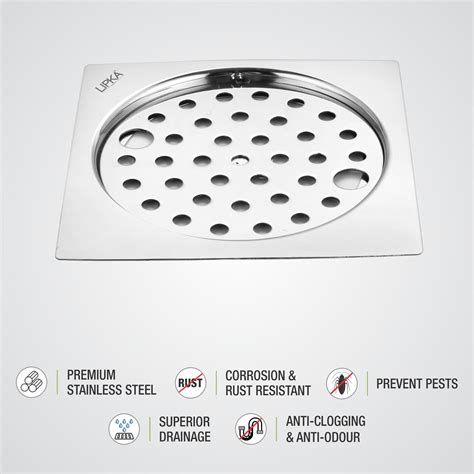 Best Round Floor Drain Cover with Hinge and Hole