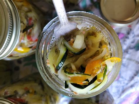 Hot Zucchini Relish Canning Recipe