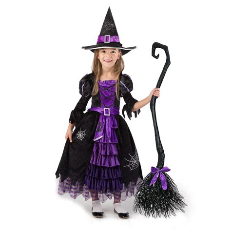 Buy Spooktacular Creations Fairytale Witch Cute Witch Costume Deluxe ...