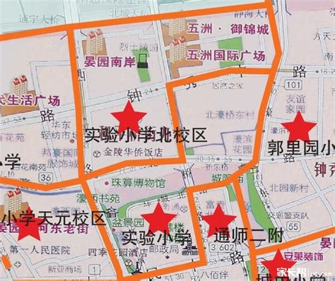 2015年崇川区小学施教区划分范围出炉-南通搜狐焦点