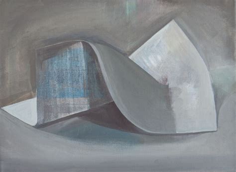 Folded Paper - Modern Art Contemporary Painting - Large Art Prints by ...