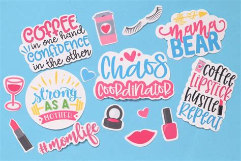 Image result for Using Print Then Cut with Clear Sticker Paper