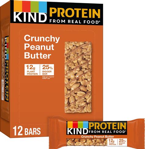 Amazon.com: KIND Protein MAX Crispy Chocolate Peanut Butter Snack Bars ...