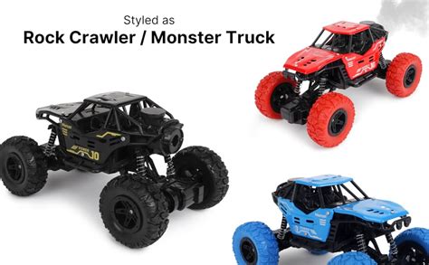INFINI EV Offroader High Speed RC Car with Smoke Spray and Light ...