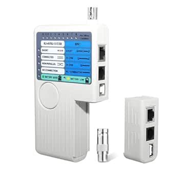 Serplex® 4 in 1 Multi Network Cable Tester Tool with LED Indicators ...