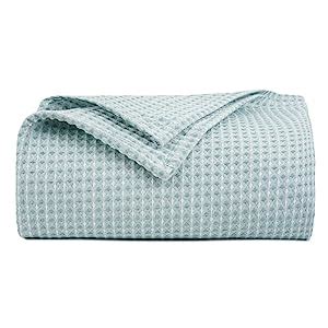 Buy BSB HOME 100% Pure Cotton Thermal Blanket Breathable, Soft Waffle ...