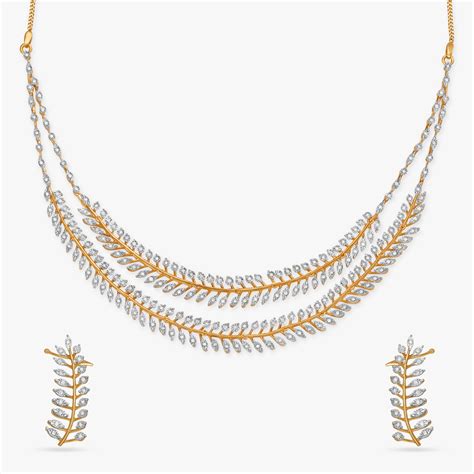 Intricate Layered Diamond Necklace Set