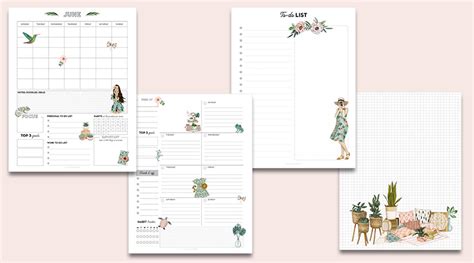 Planner Pages PDF Free 的图像结果