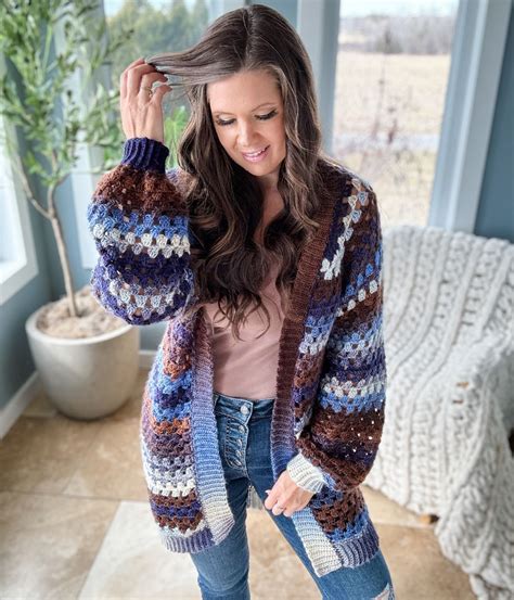 Free Crochet Cardigan Pattern: A Stunning Design - MJ's off the Hook ...