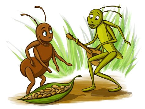 Grasshopper and the ant – Artofit