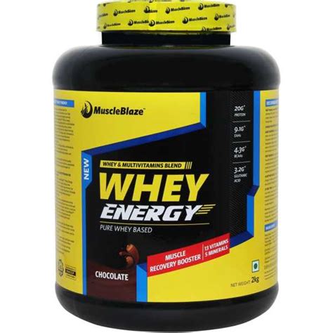 MuscleBlaze Whey Protein (2 Kg, Chocolate) Price in India, Specs ...