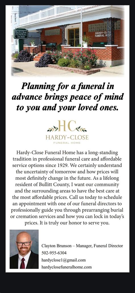 Hardy-Close Funeral Home | Shepherdsville KY