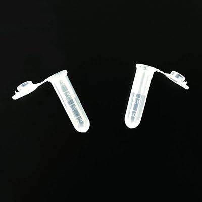 Grekywin 2ml Plastic Vial Tube Sample Storage Container for India | Ubuy