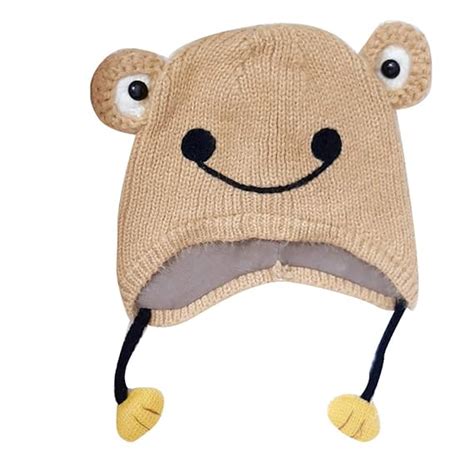 Buy Malvina Boys and Girls Baby Winter Warm Woollen Knit Hats with ...