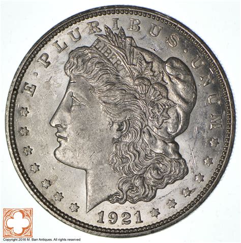 RARE - 1921-D Morgan Silver Dollar | Property Room