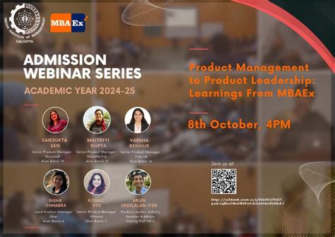 Admission Webinars | IIM Calcutta