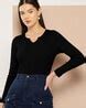 Buy Black Tops for Women by DREAM BEAUTY FASHION Online | Ajio.com