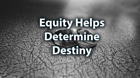 Day 4: Equity Helps Determine Destiny - Free Personal Growth Resources