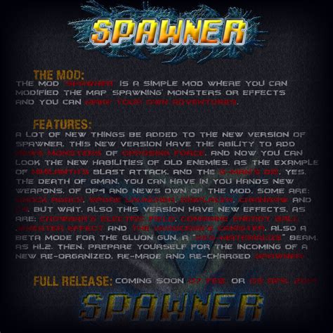 Image result for Mod Spawner