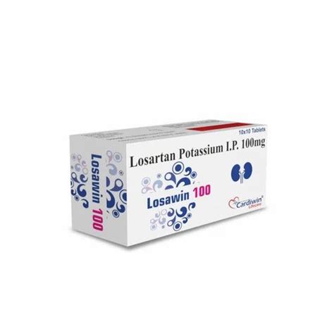 Losartan Potassium Tablet - Losartan Potassium Ip 100 mg Tablet ...
