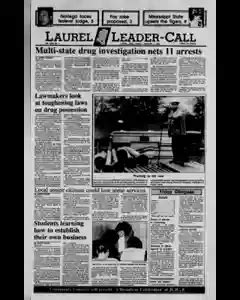 Laurel Leader Call Newspaper Archives, Jan 5, 1990, p. 1