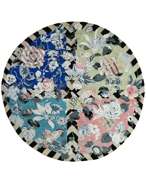 Multi Tile | Modern Hand Knotted | Wool and Silk Rugs | Cocoon Fine Rugs